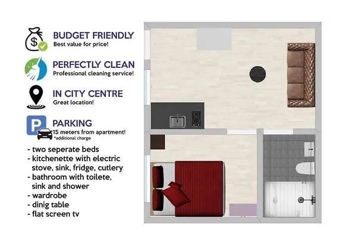 Budget Apartment Lelo Centar 5